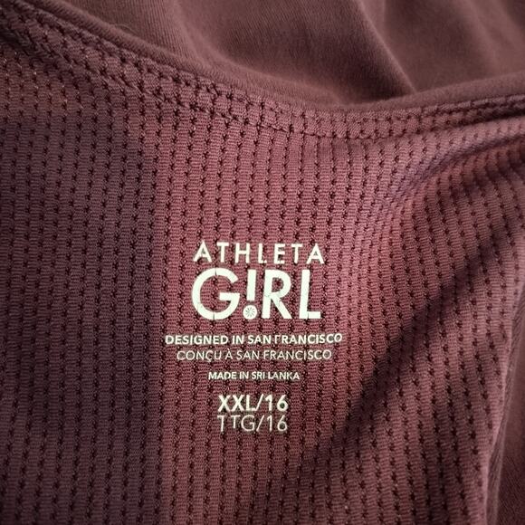 Athleta Girl Long Line Sports Bra Cropped Tank - Picture 5 of 5